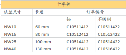 Edwards愛德華T形接頭 Edwards愛德華T形接頭