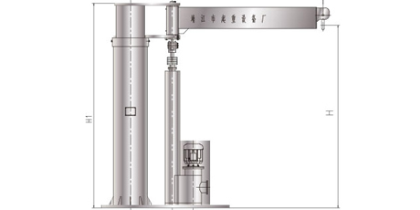 不銹鋼電動推桿柱式懸臂起重機(jī)